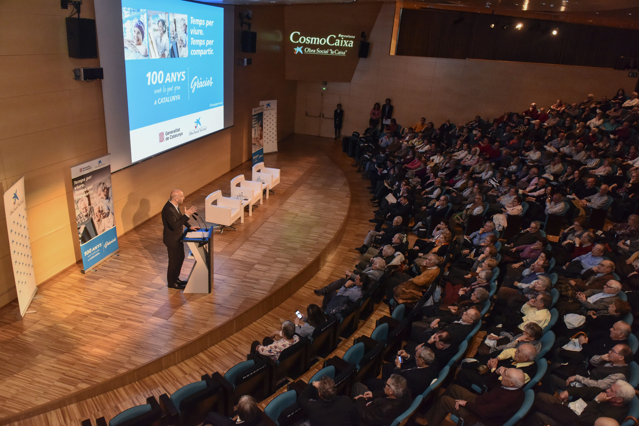 Actes del centenari del Programa de Gent Gran de la Fundació “la Caixa”